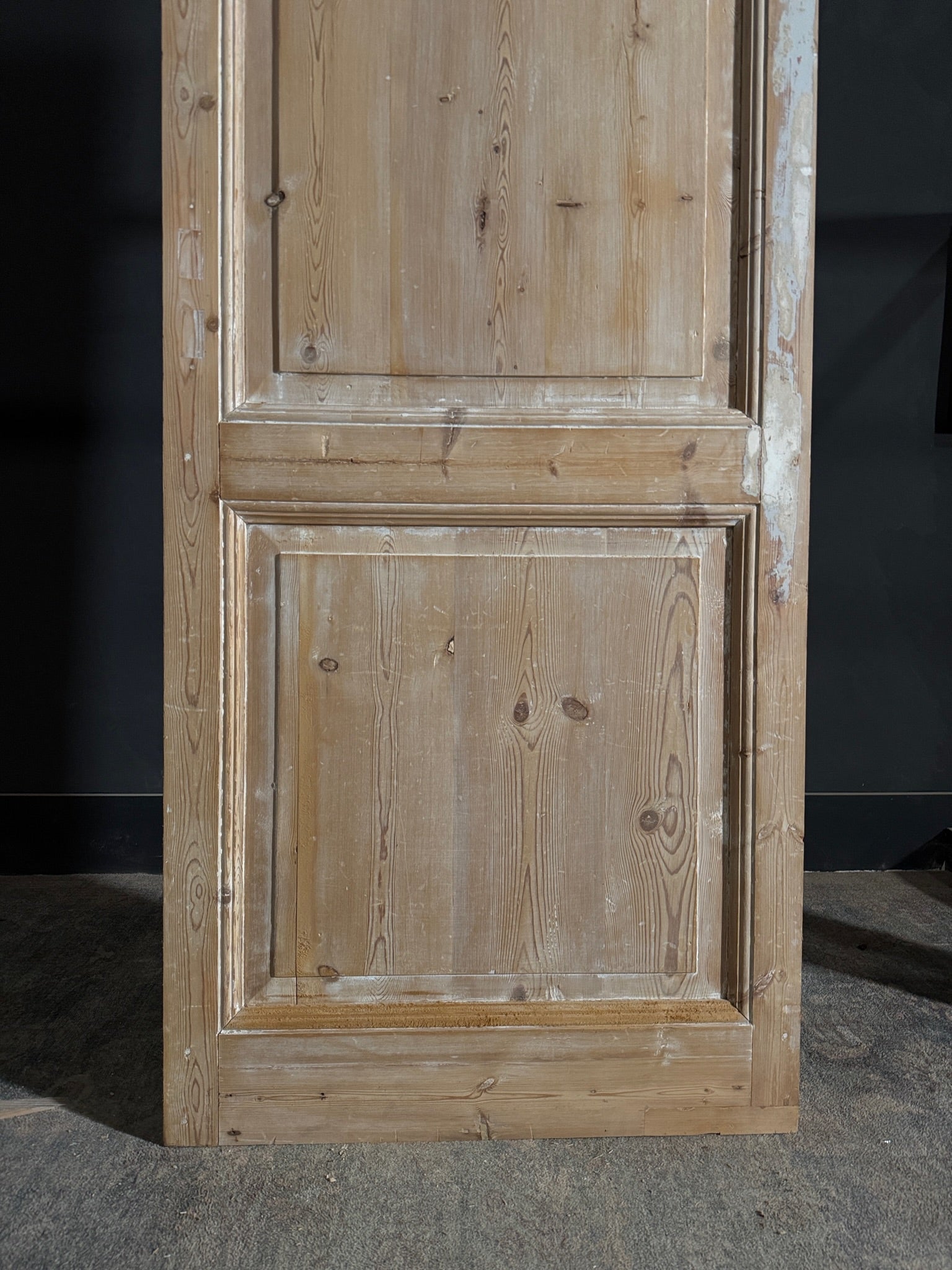 Antique 2 Panel Solid Single Door - 32.5x91.5 - N462