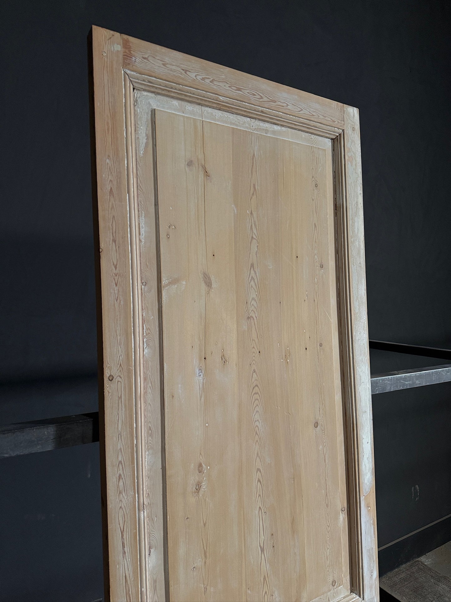 Antique 2 Panel Solid Single Door - 32.5x91.5 - N462