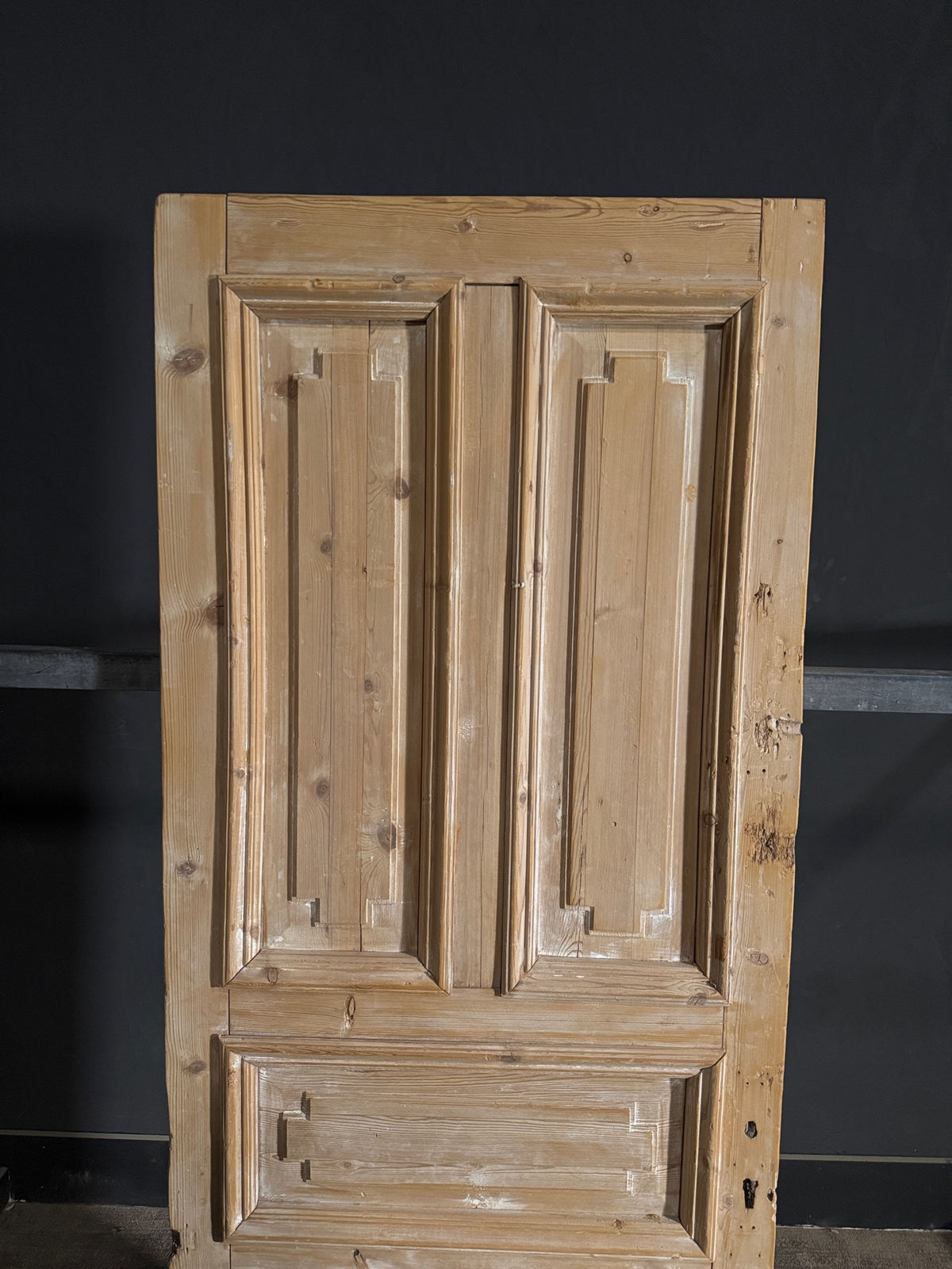 Antique 5 Panel Solid Single Door - 32x82 - N545