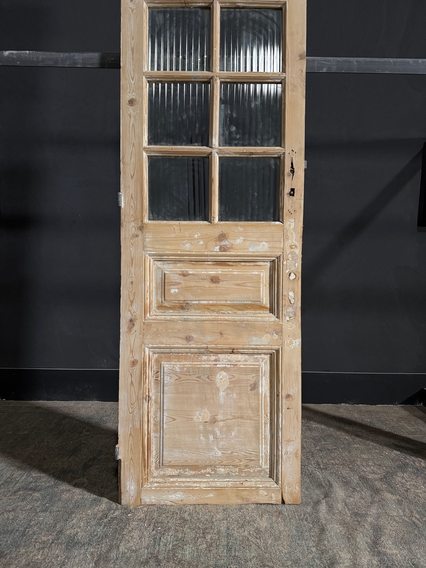 Antique Obscured Glass 8 Lite Single Door - 24x79 - N126