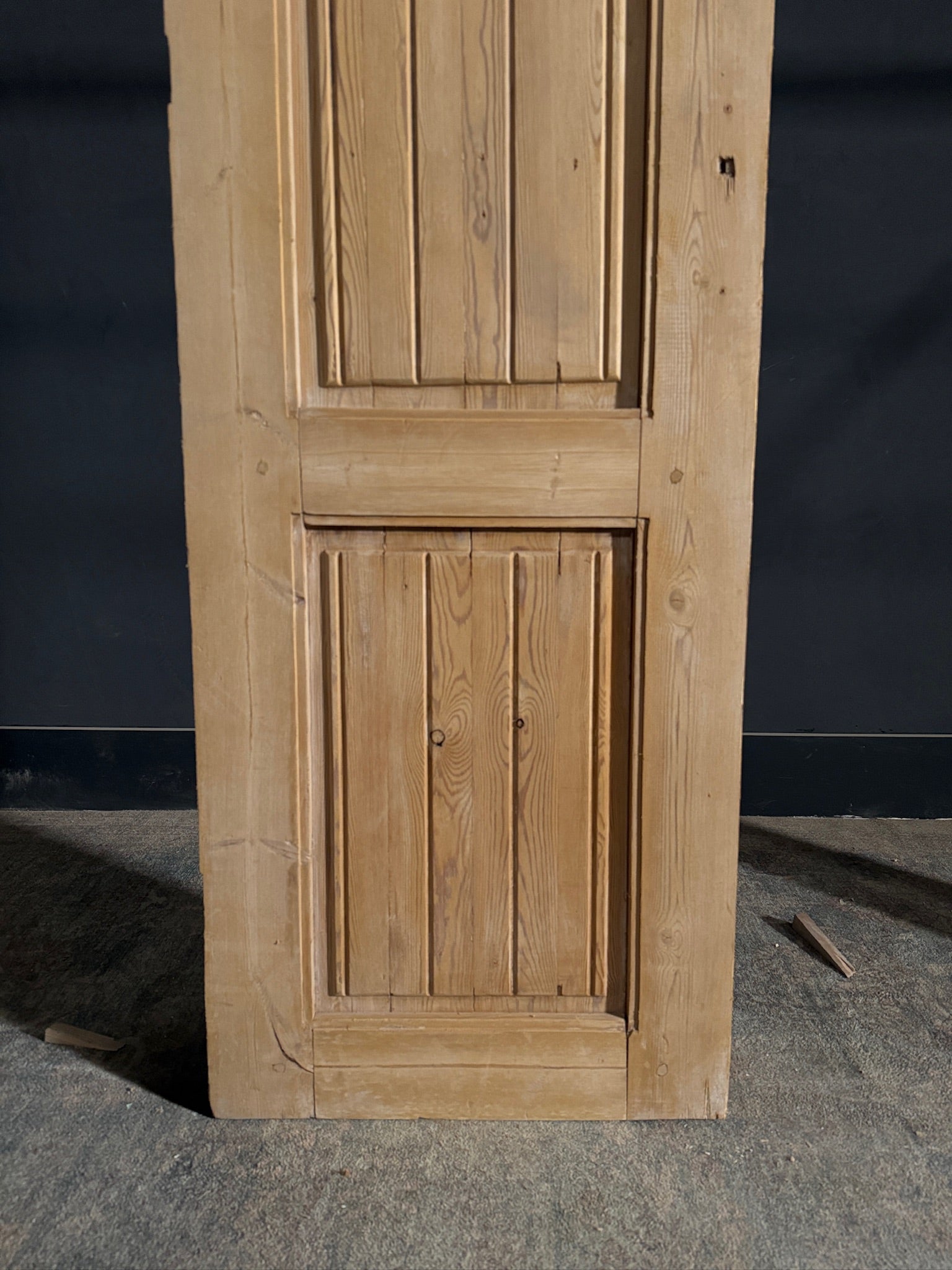 Antique Solid Single Door - 23.25x78.75 - N442
