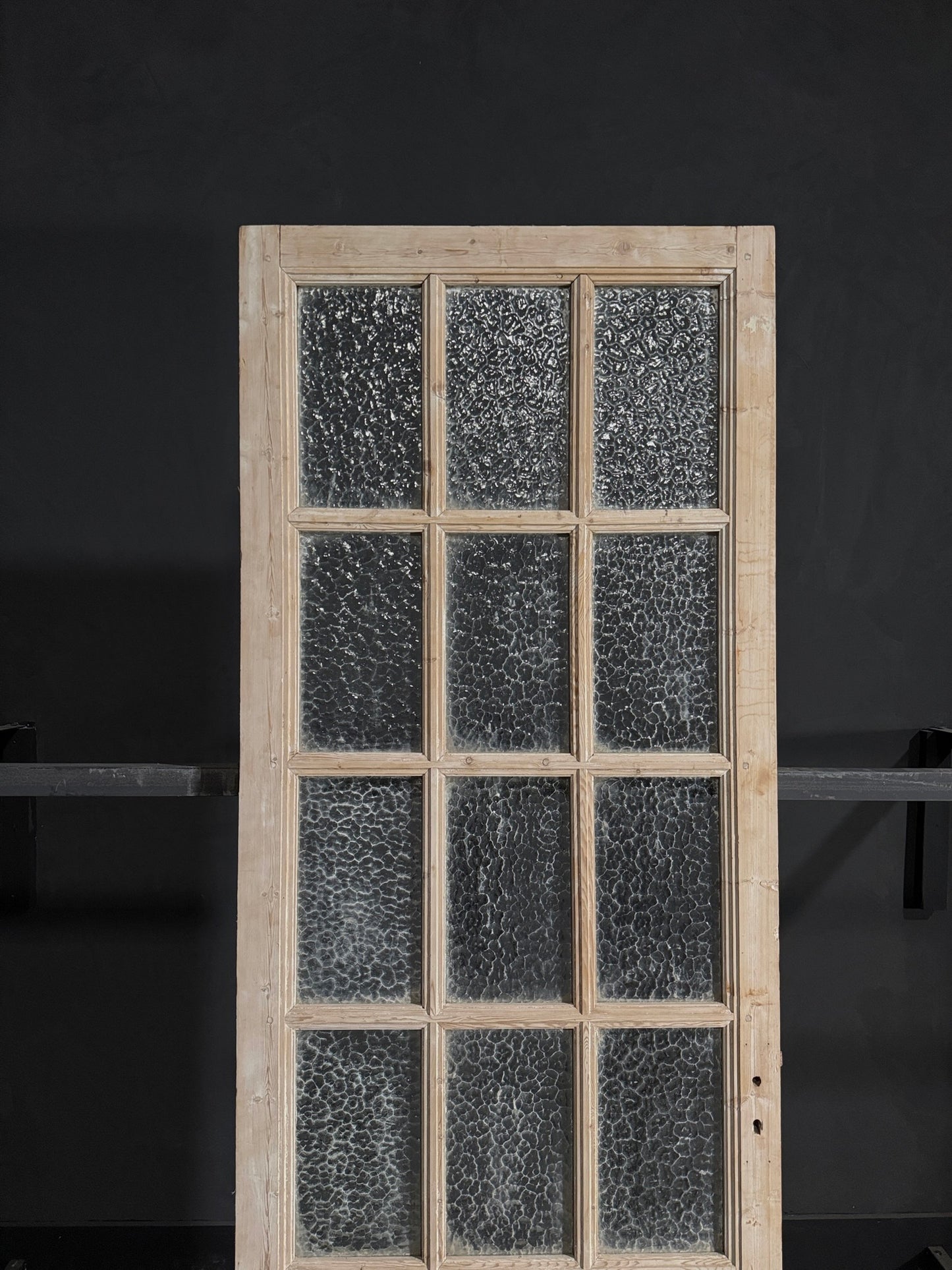 Antique Obscured Glass 15 Lite Single Door - 36.25x97 - N56