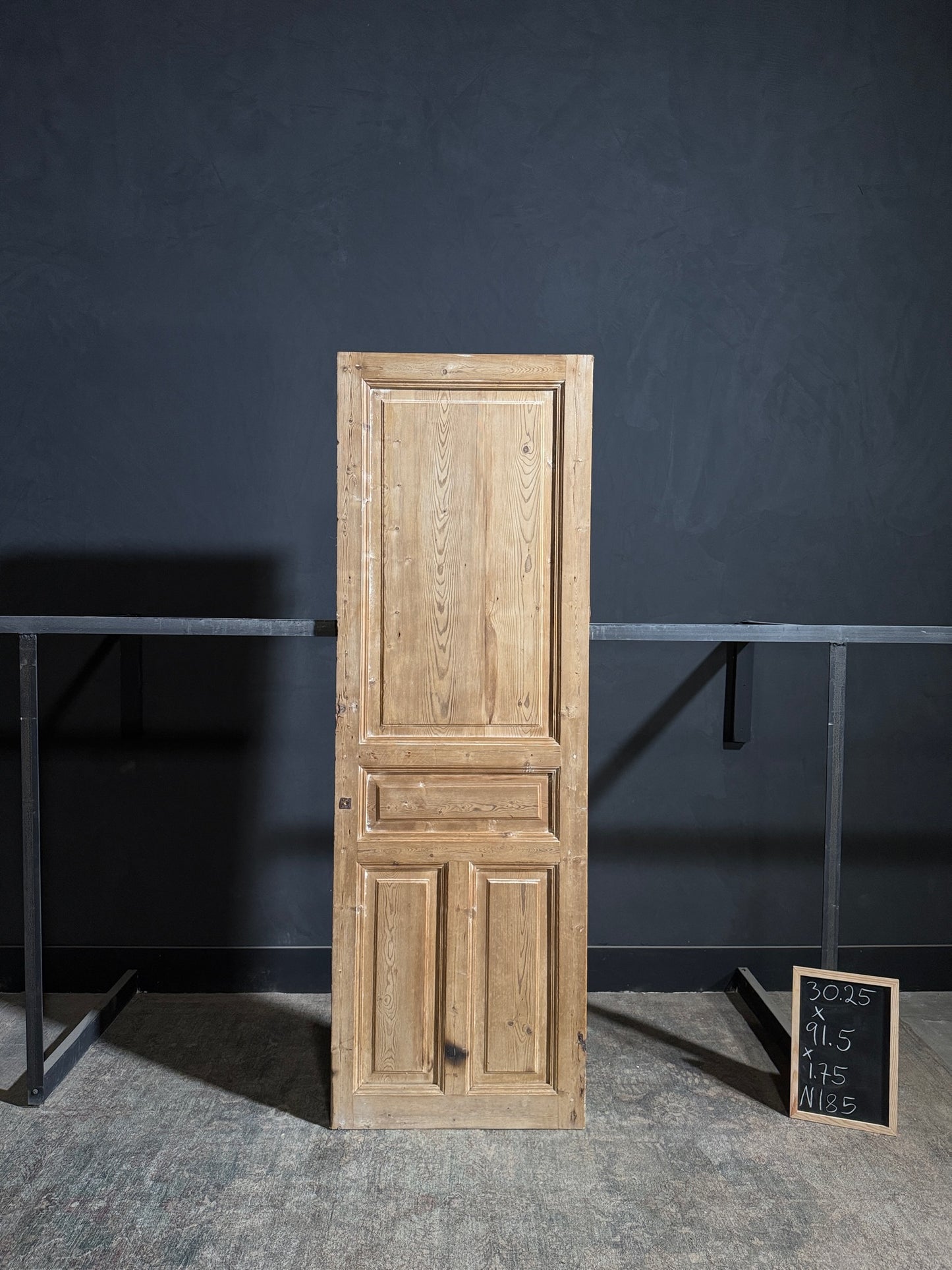 Antique 4 Panel Solid Single Door - 30.25x91.5 - N185