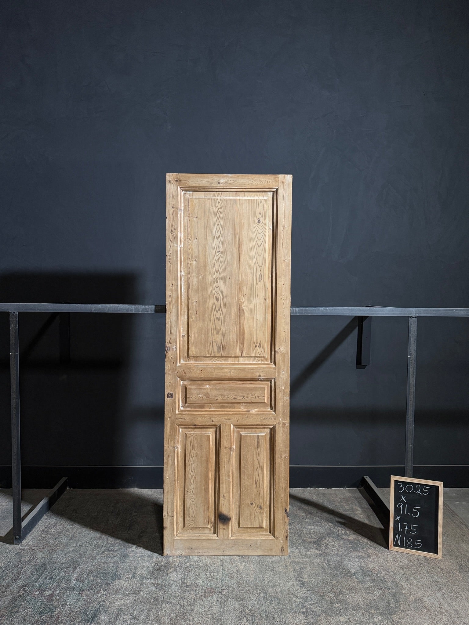 Antique 4 Panel Solid Single Door - 30.25x91.5 - N185