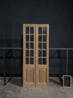 Antique Glass 10 Lite French Doors - 39.5x95.75 - N285