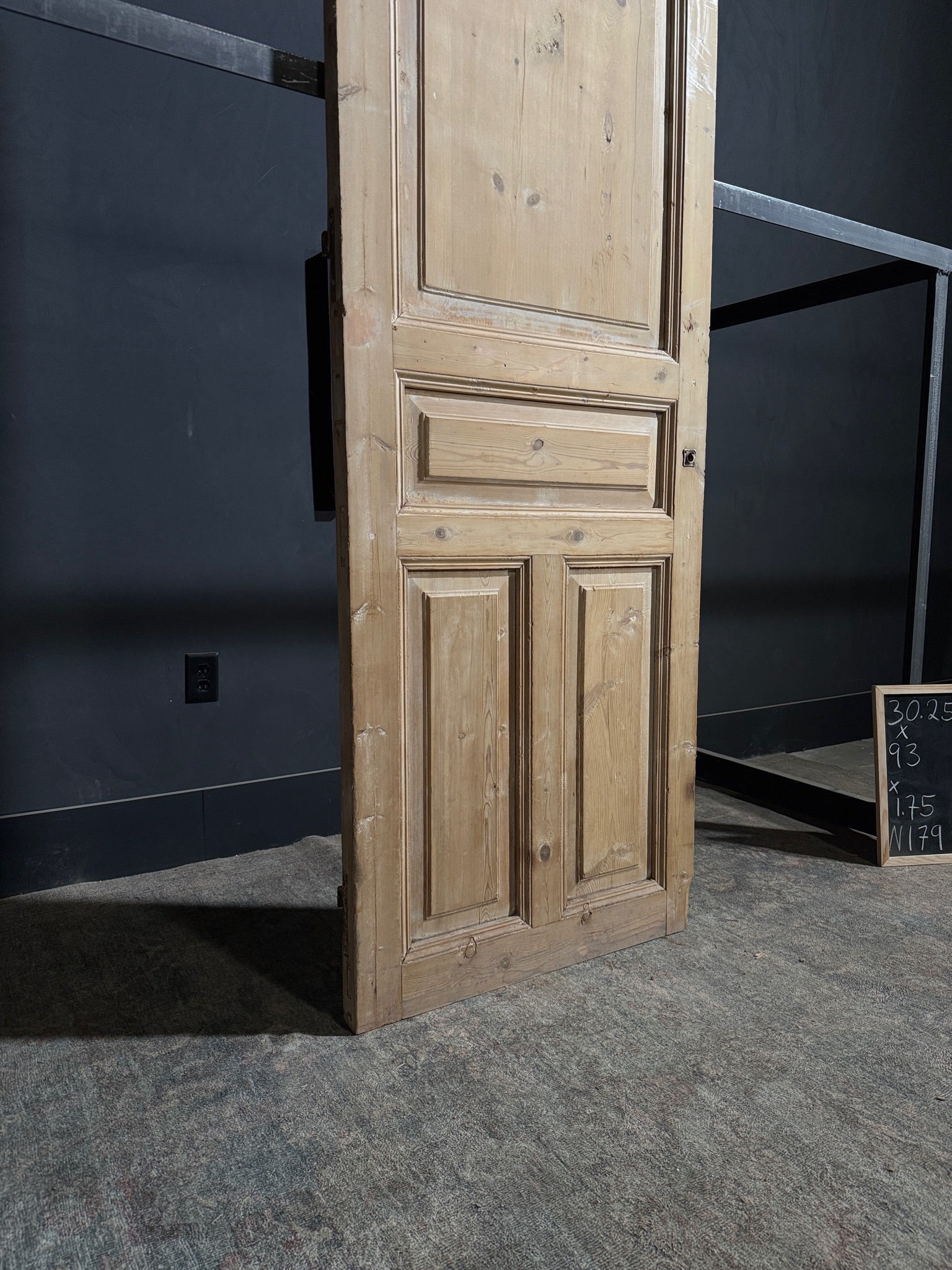 Antique 4 Panel Solid Single Door - 30.25x93 - N179