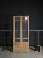 Antique Glass French Doors - 44x100.5 - N485