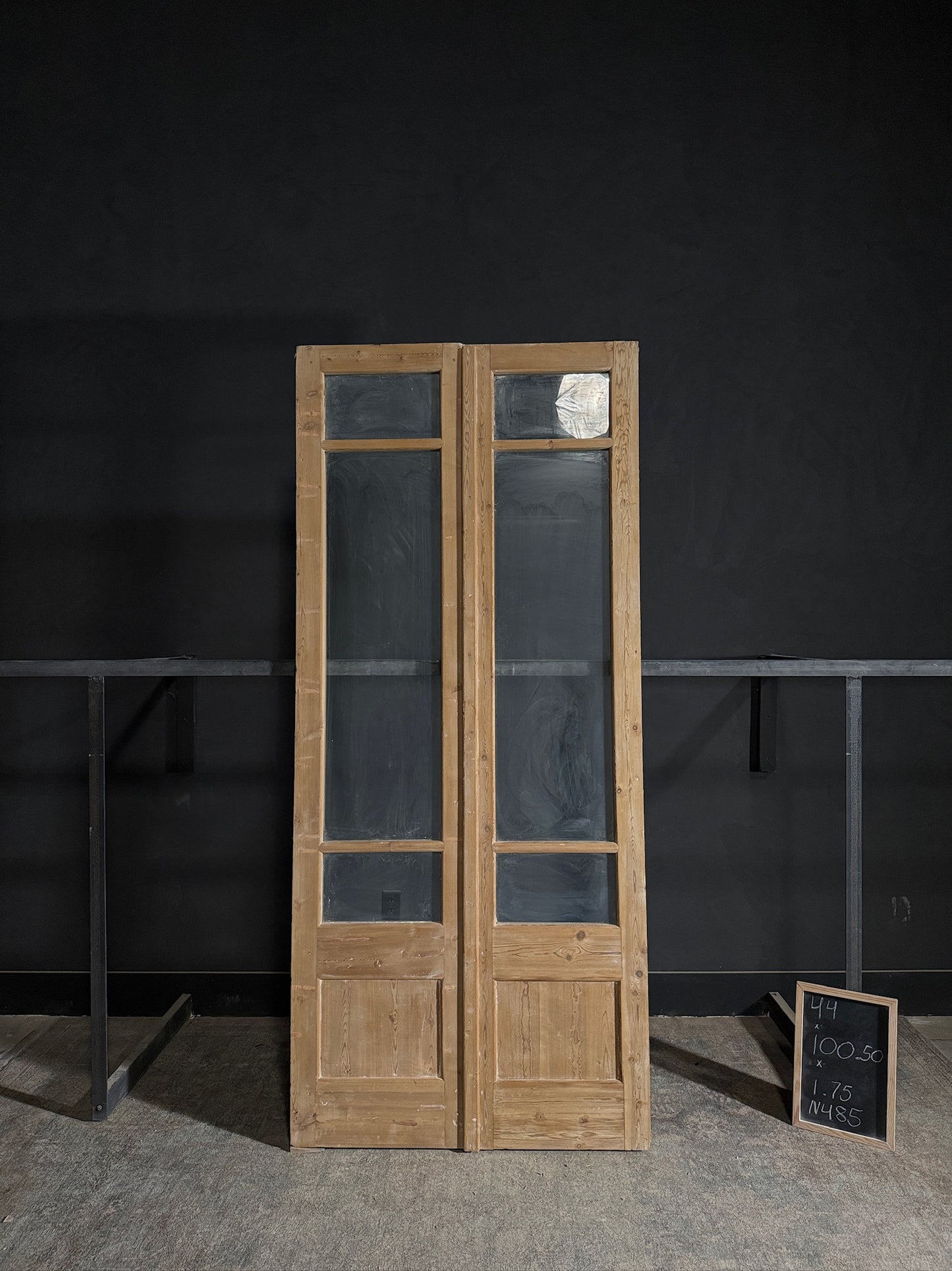 Antique Glass French Doors - 44x100.5 - N485