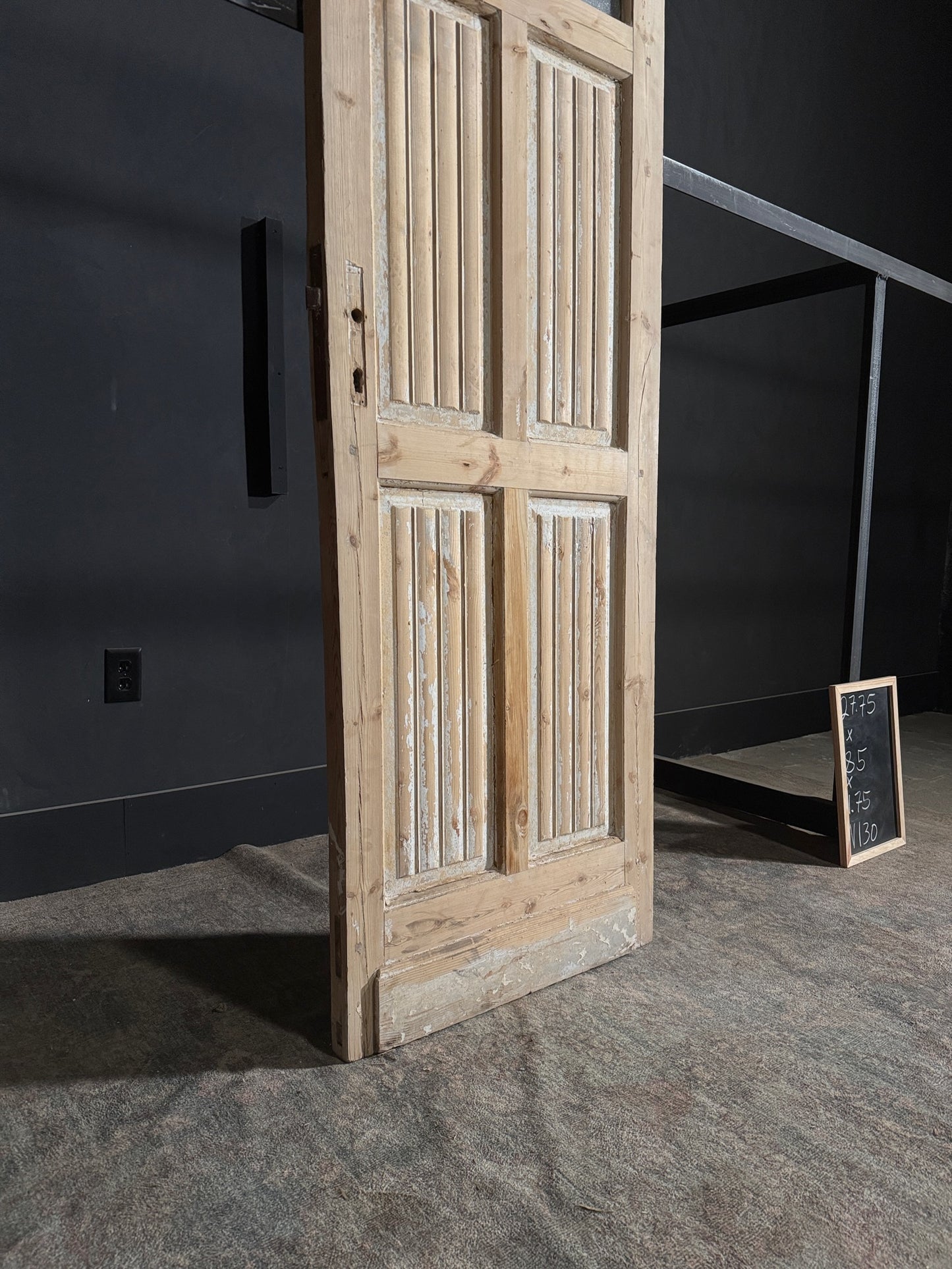 Antique Solid Single Door - 27.75x85 - N130