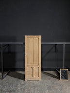 Antique Louvered 2 Panel Single Door - 25.5x70 - N140