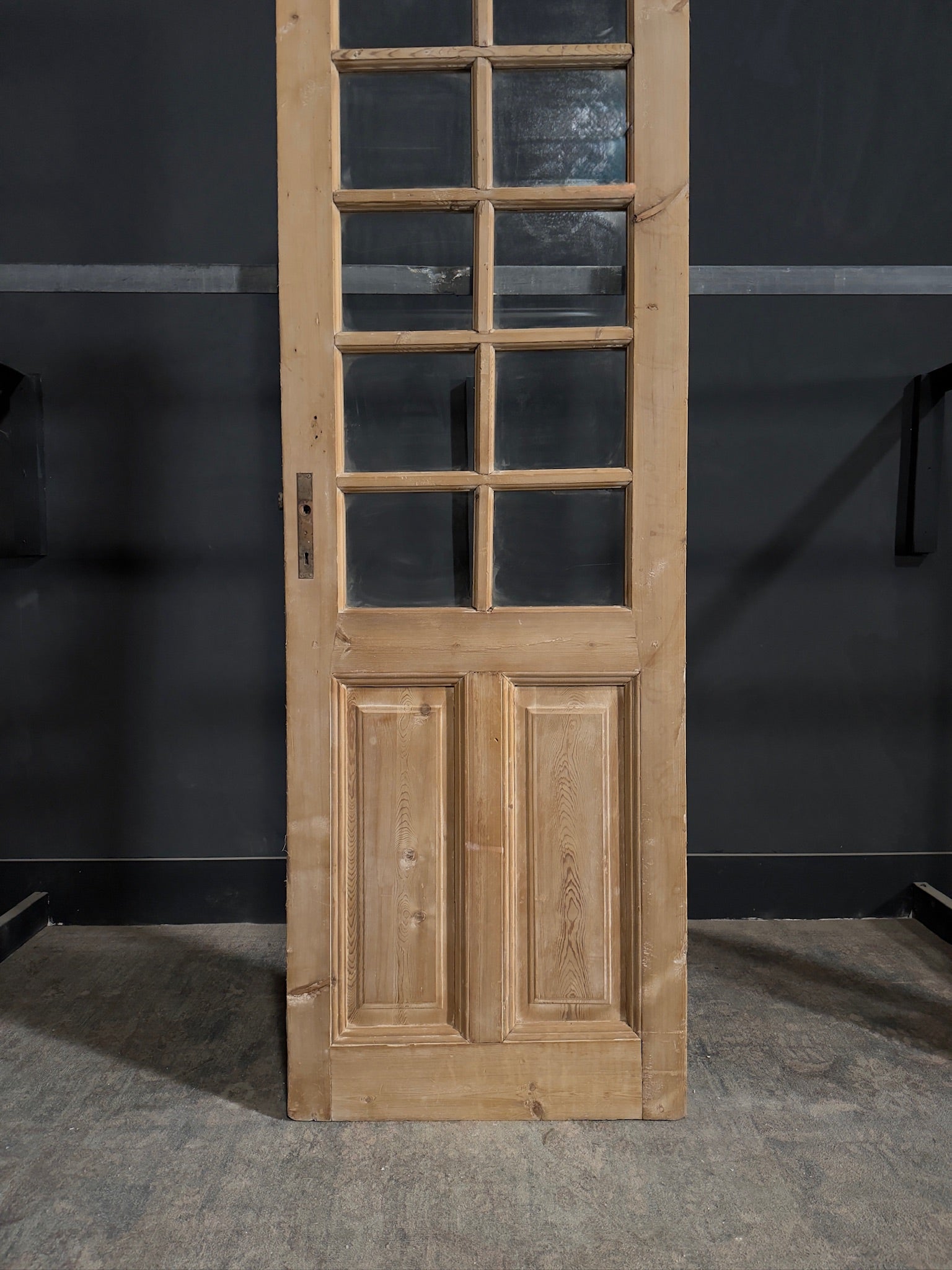 Antique Glass 10 Lite Single Door - 28x86.5 - N376