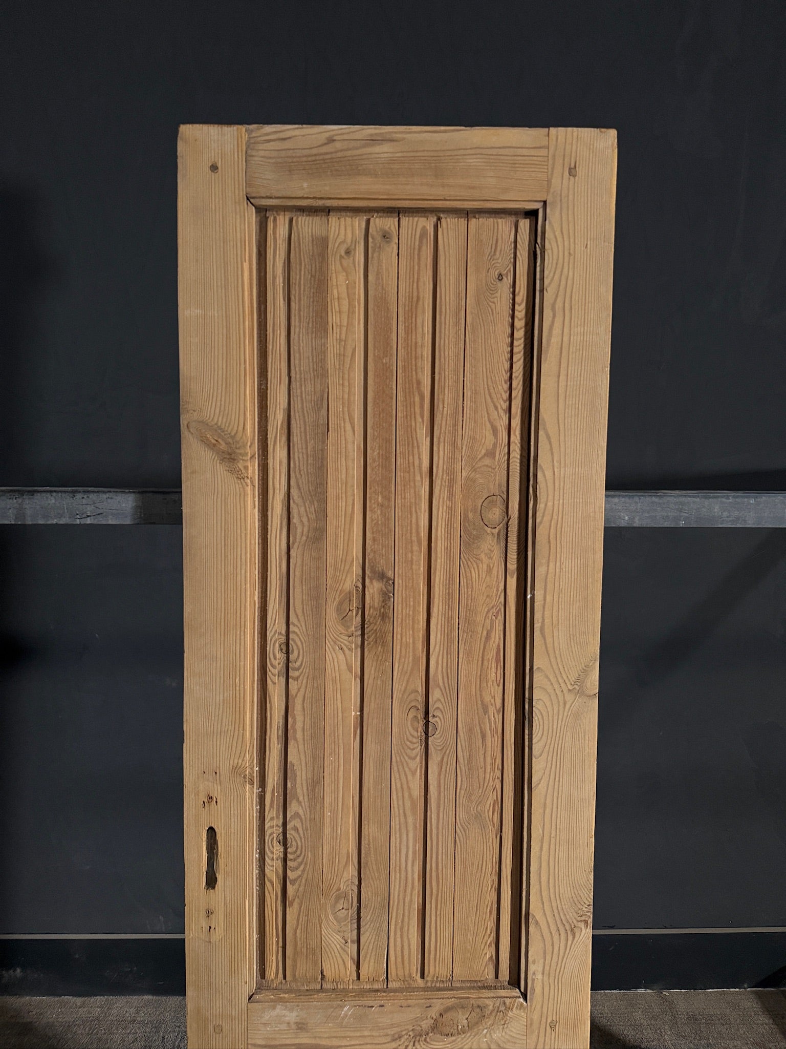 Antique Fluted 2 Panel Single Door - 23.75x79.75 - N452