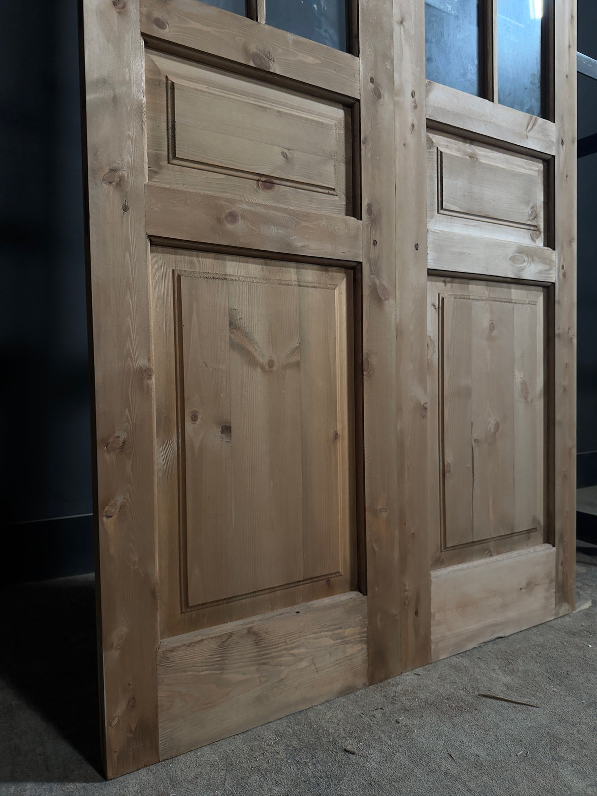 Handcrafted Glass 4 Lite French Doors - 48x96 - N725