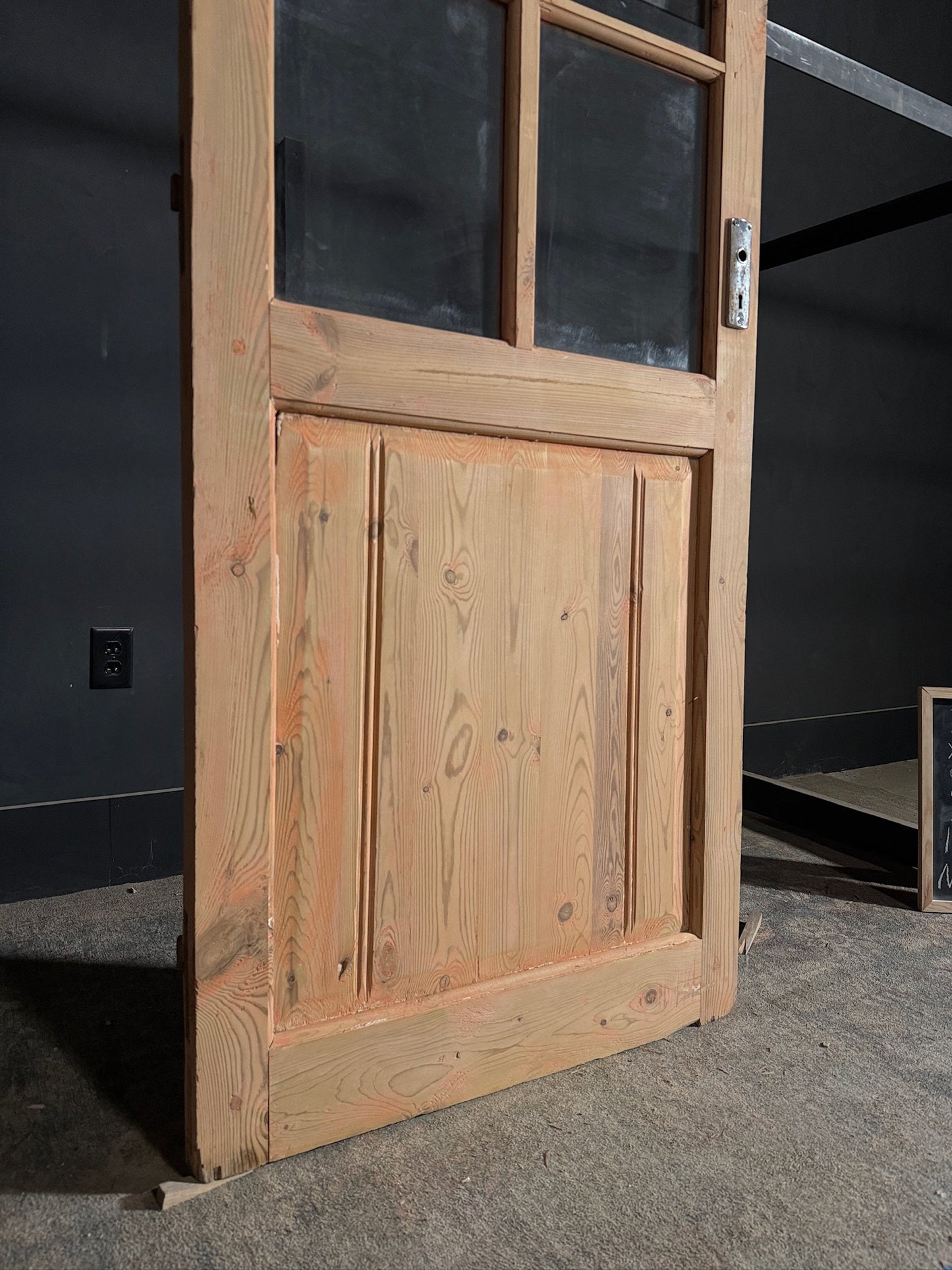 Antique 1 Lite Single Door - 32x83.5 - N431