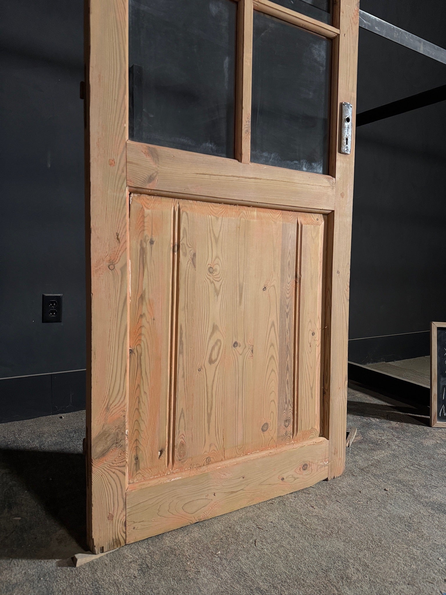 Antique 1 Lite Single Door - 32x83.5 - N431