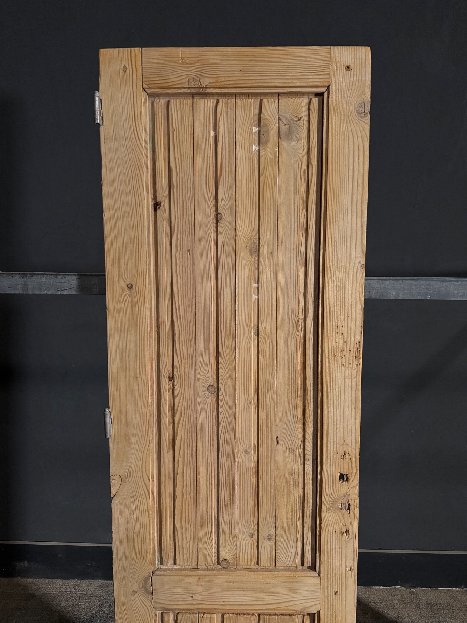 Antique 2 Panel Solid Single Door - 23.75x79.75 - N444
