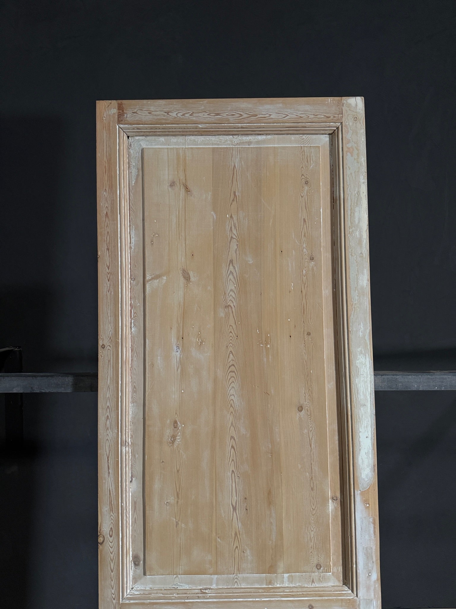 Antique 2 Panel Solid Single Door - 32.5x91.5 - N462