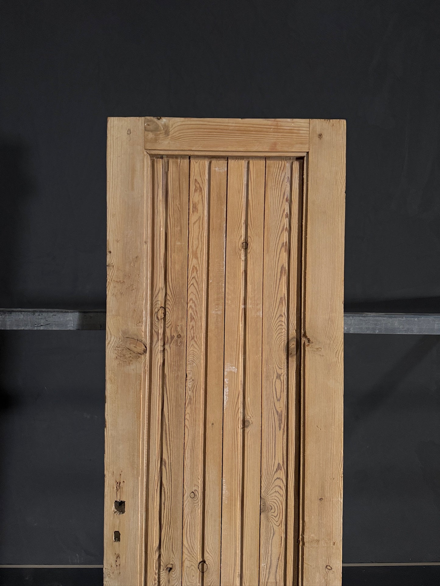 Antique Fluted 2 Panel Single Door - 23.75x79.5 - N457