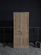 Antique 3 Panel Double Doors - 43x101 - N25