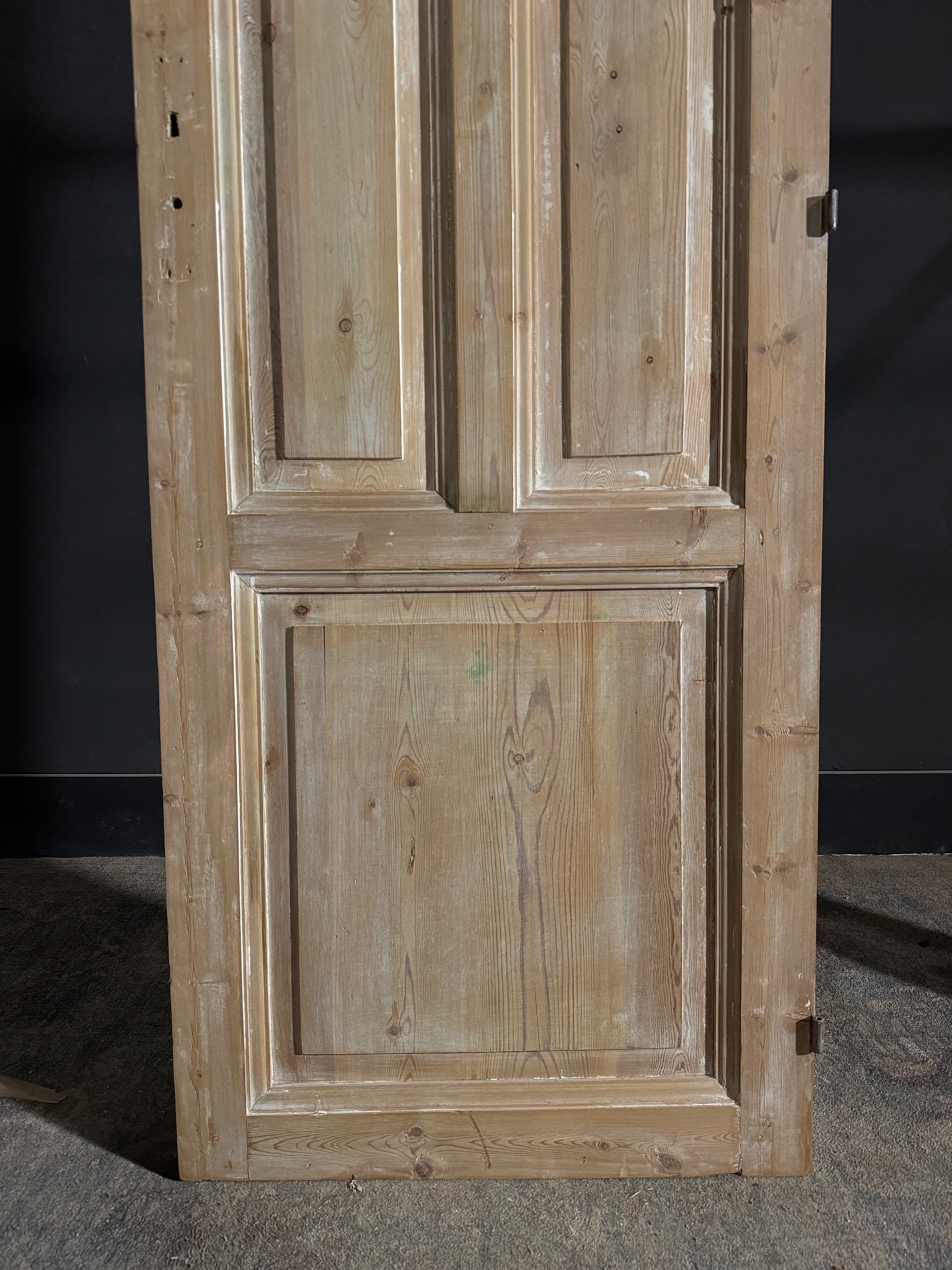 Antique 3 Panel Solid Single Door - 28x84.25 - N461