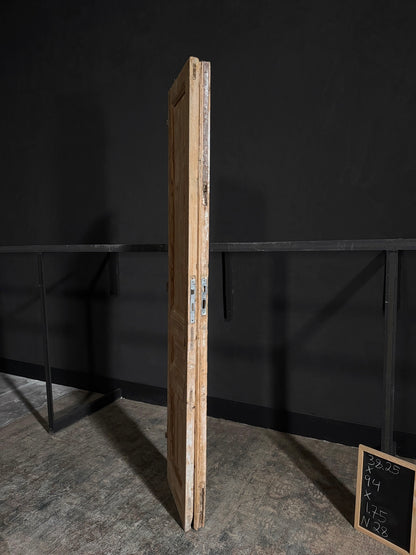 Antique 3 Panel Double Doors - 38.25x94? - N28