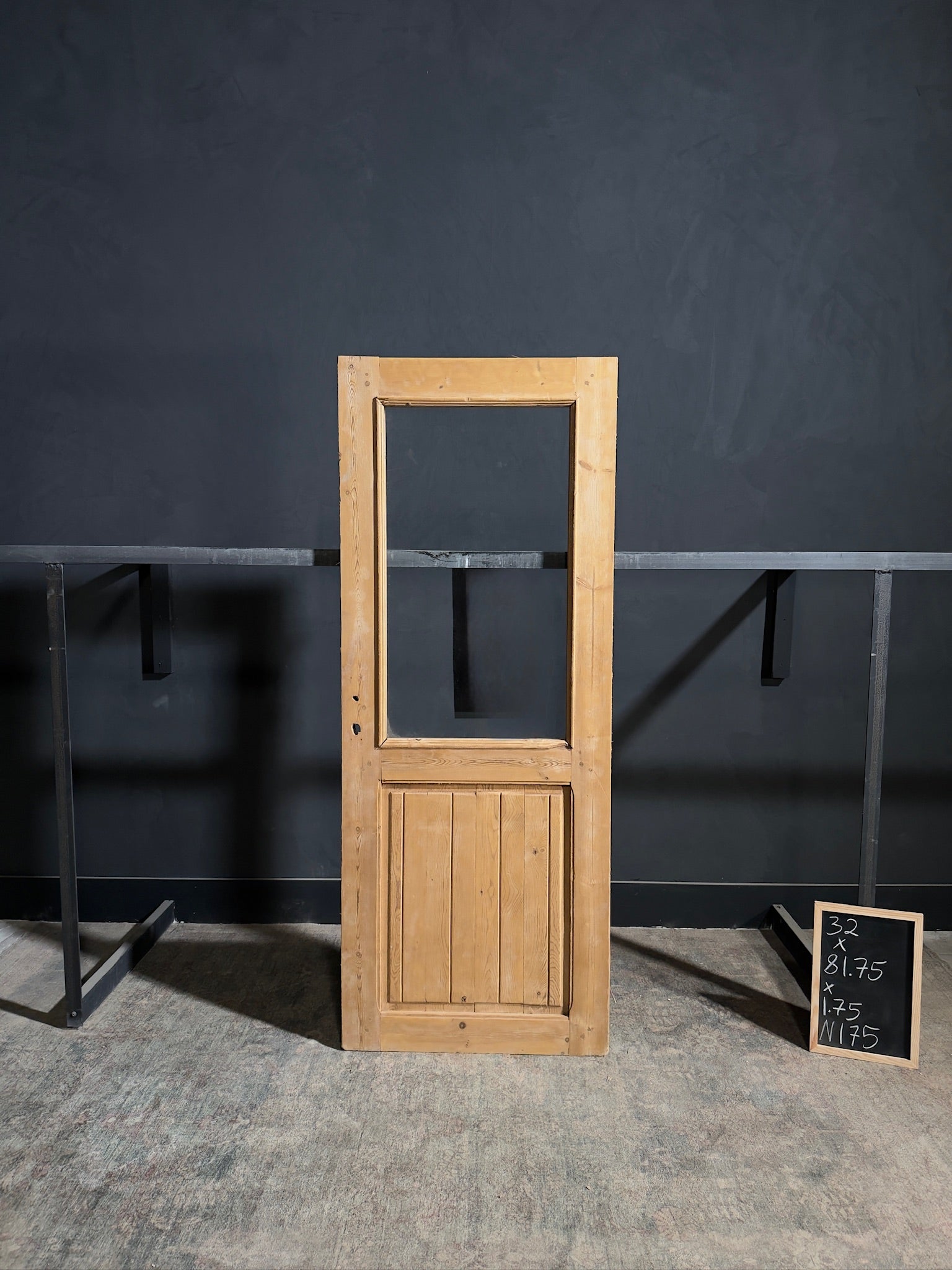 Antique Glass 1 Lite Single Door - 32x81.75 - N175
