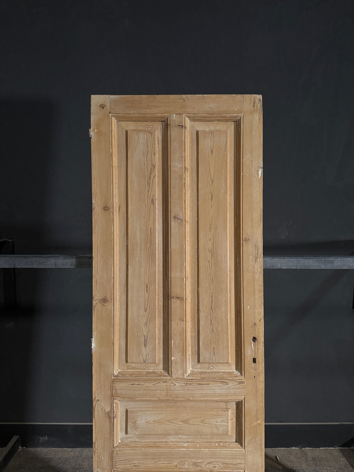 Antique 4 Panel Solid Single Door - 28.25x86.5 - N500