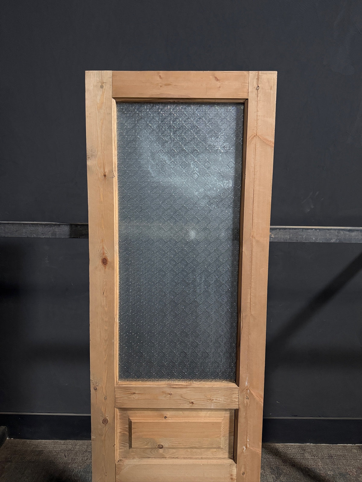 Antique Obscured Glass 1 Lite Single Door - 24x79.25 - N689