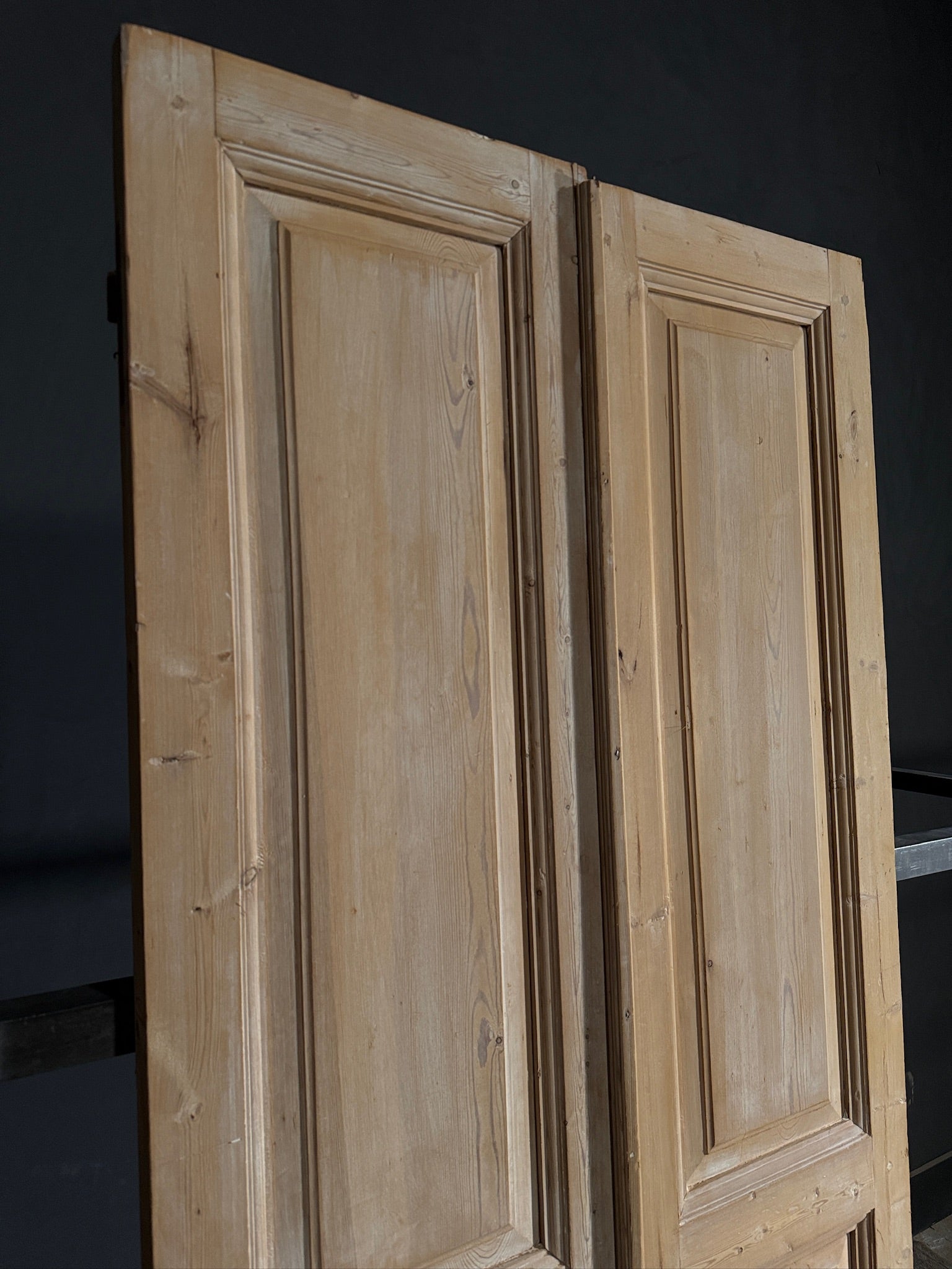 Antique Solid Double Doors - 40x93.5 - N456