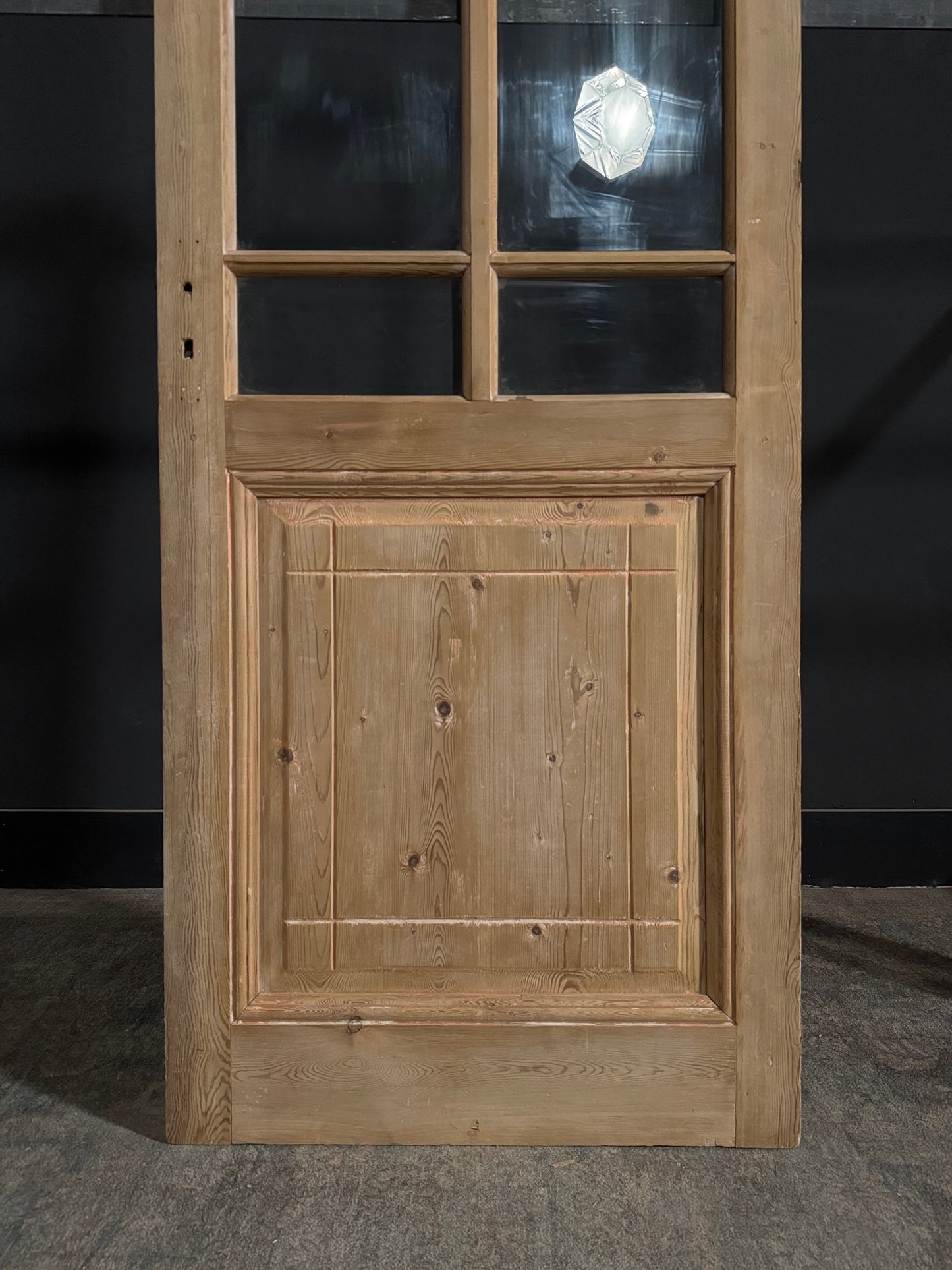 Antique Glass 6 Lite Single Door - 32.25x85.5 - N399