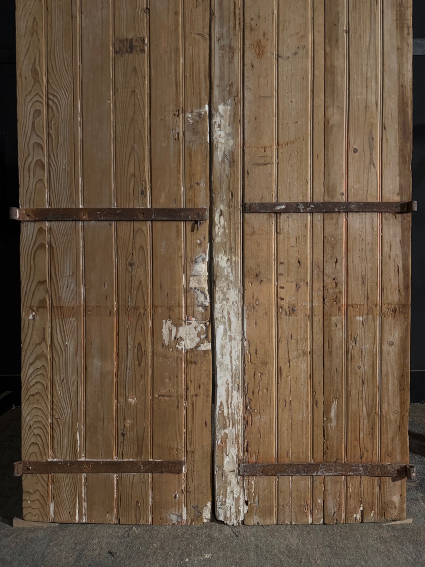 Antique Carved Double Doors - 47x80 - N540