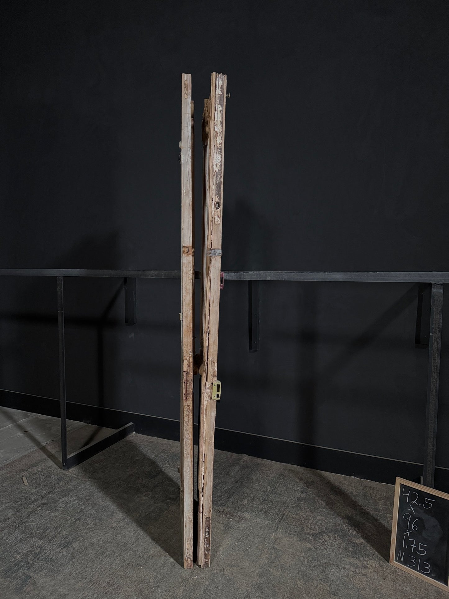 Antique Carved Double Doors - 42.5x96 - N313