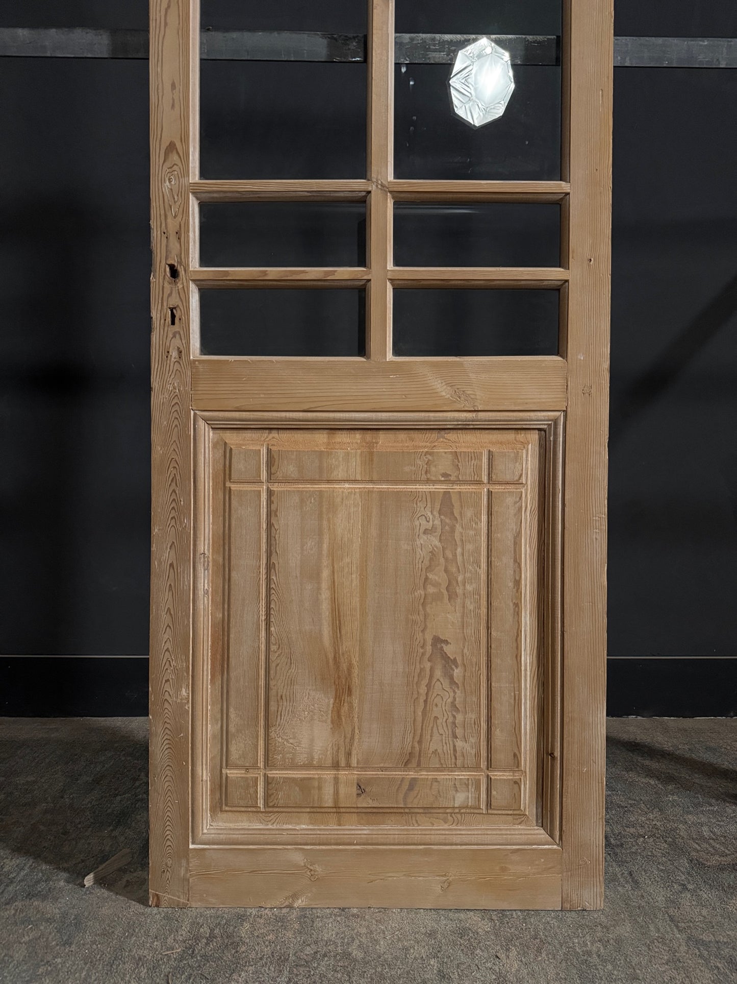 Antique Glass 6 Lite Single Door - 30.75x85.75 - N397