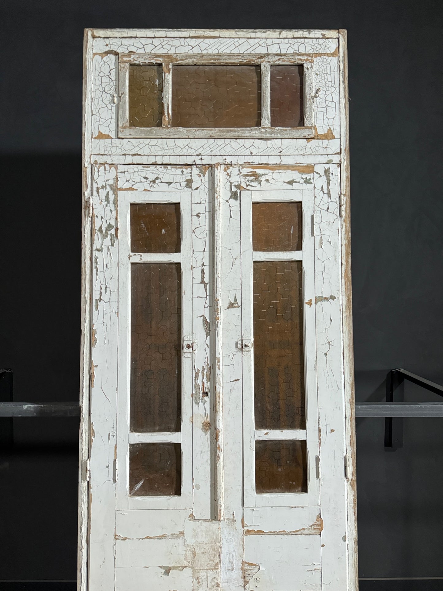 Antique Iron French Doors - 40x122 - N133