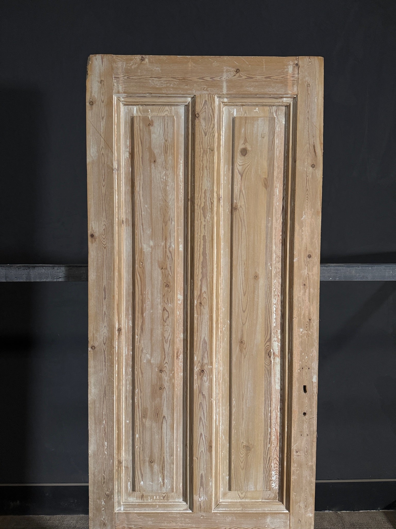 Antique 3 Panel Solid Single Door - 28x84.25 - N461