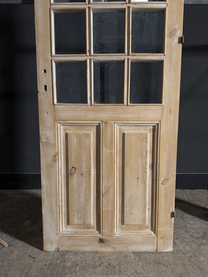 Antique Glass 15 Lite Single Door - 31.5x91.25 - N584