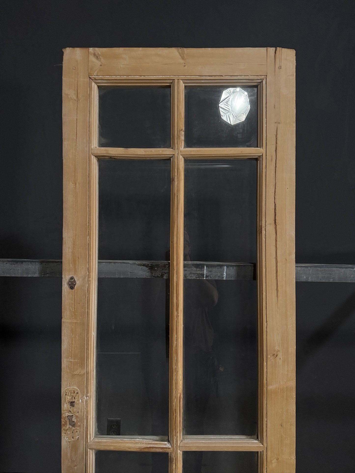 Antique Glass 6 Lite Single Door - 27x85.5 - N406