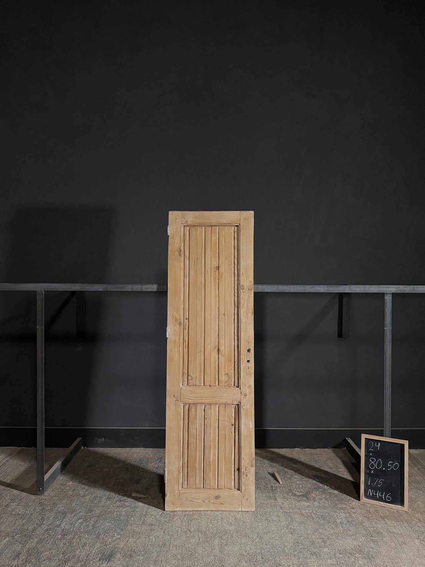 Antique Solid Single Door - 24x80.5 - N446