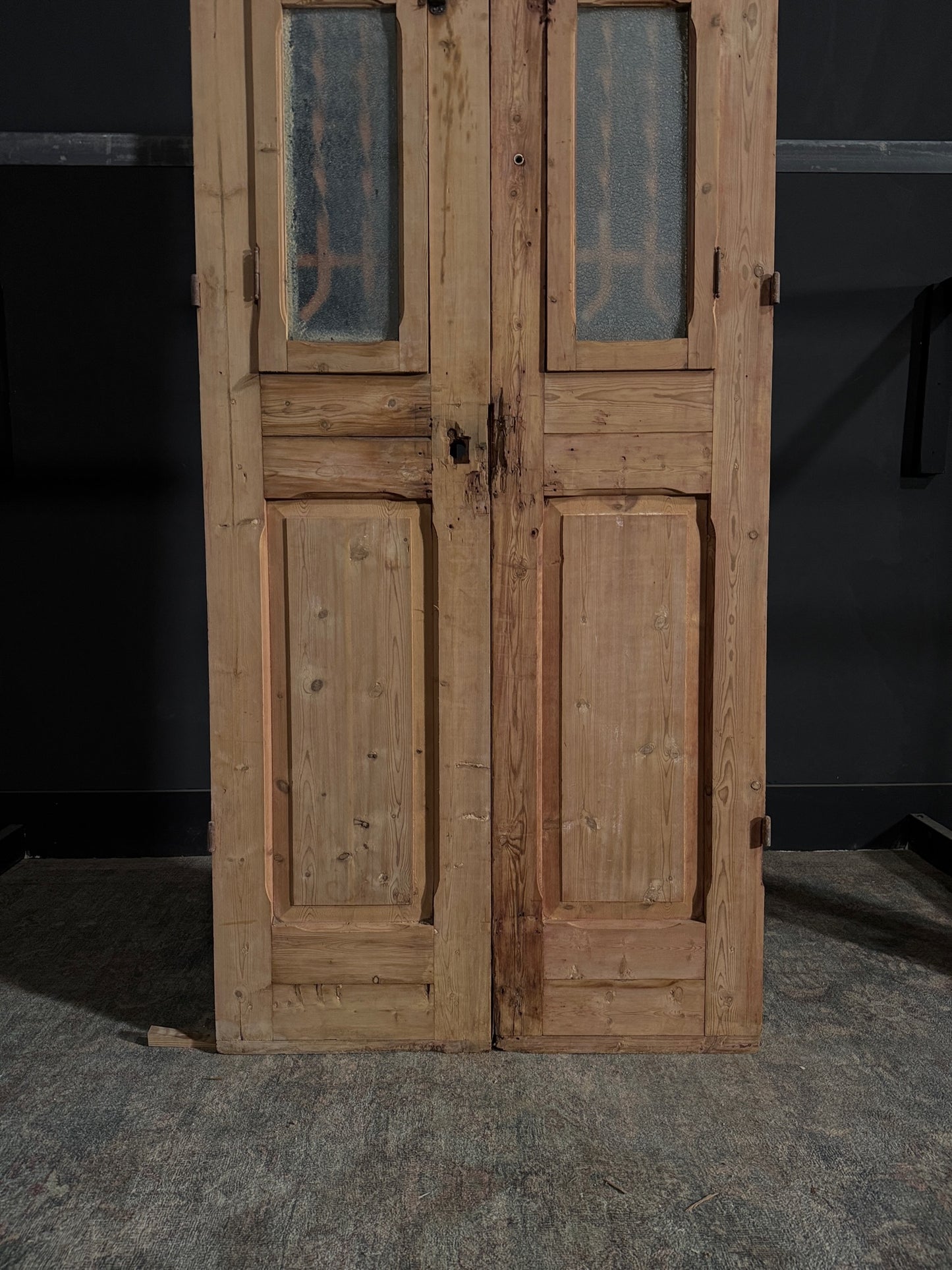 Antique Iron French Doors - 36.25x94.5 - N70