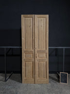 Antique Solid Double Doors - 43.25x110.5 - N325
