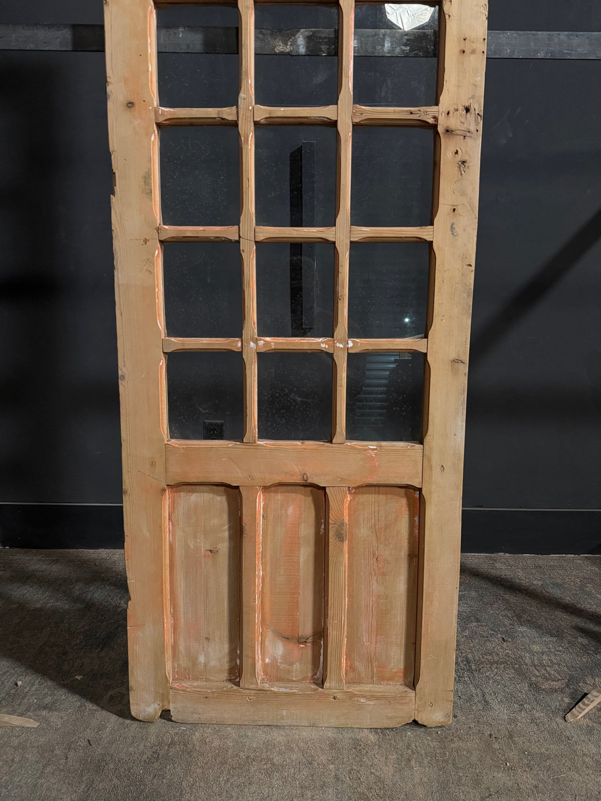 Antique Glass 21 Lite Single Door - 29.25x91.75 - N693