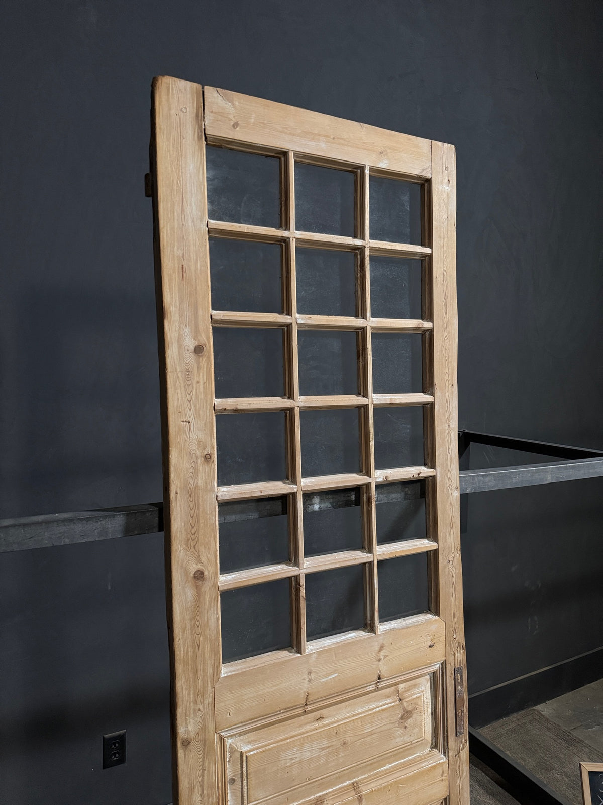 Antique Glass 18 Lite Single Door - 30.75x94 - N694