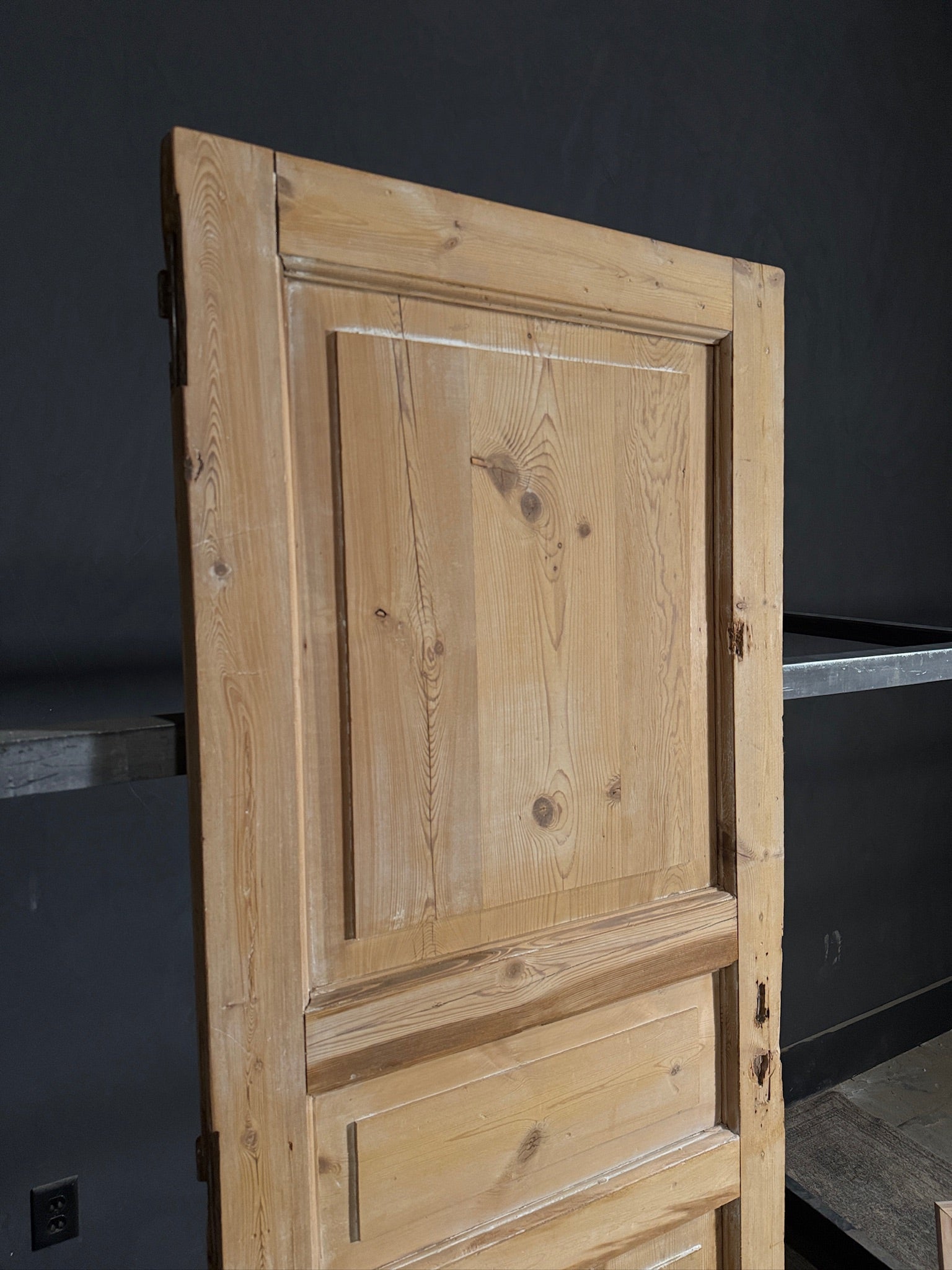 Antique 4 Panel Solid Single Door - 29.75x80.25 - N498