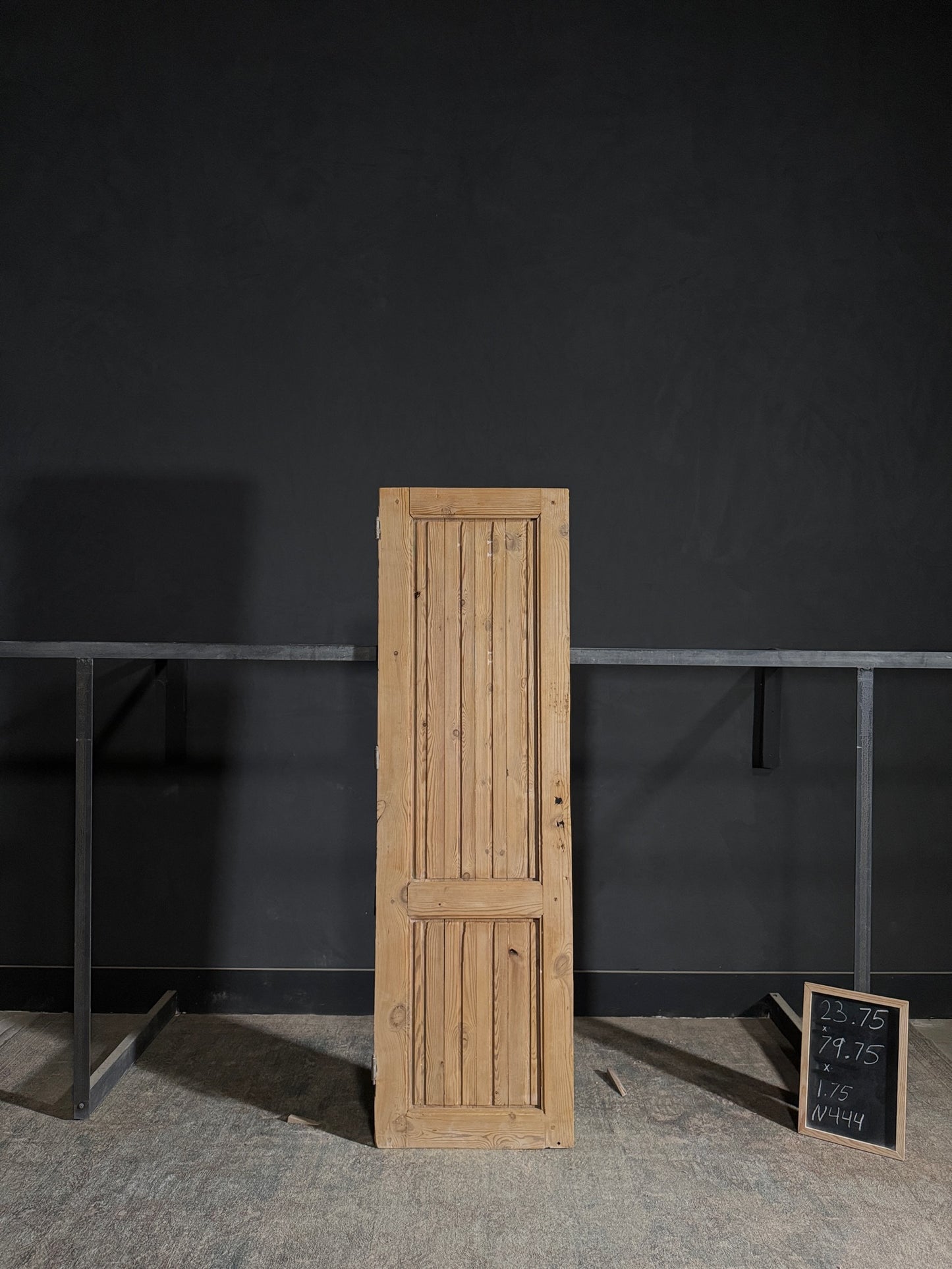 Antique 2 Panel Solid Single Door - 23.75x79.75 - N444