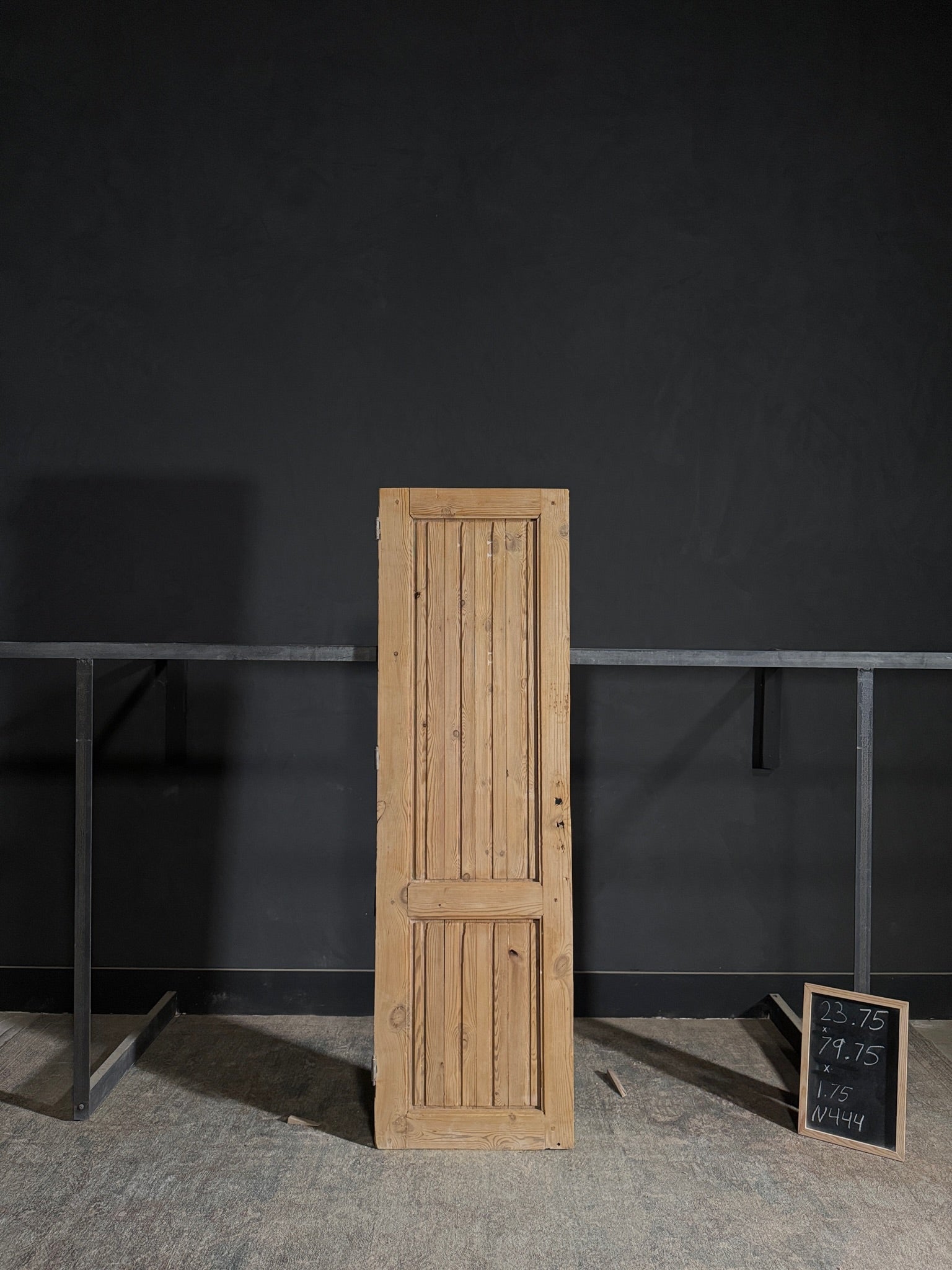 Antique 2 Panel Solid Single Door - 23.75x79.75 - N444