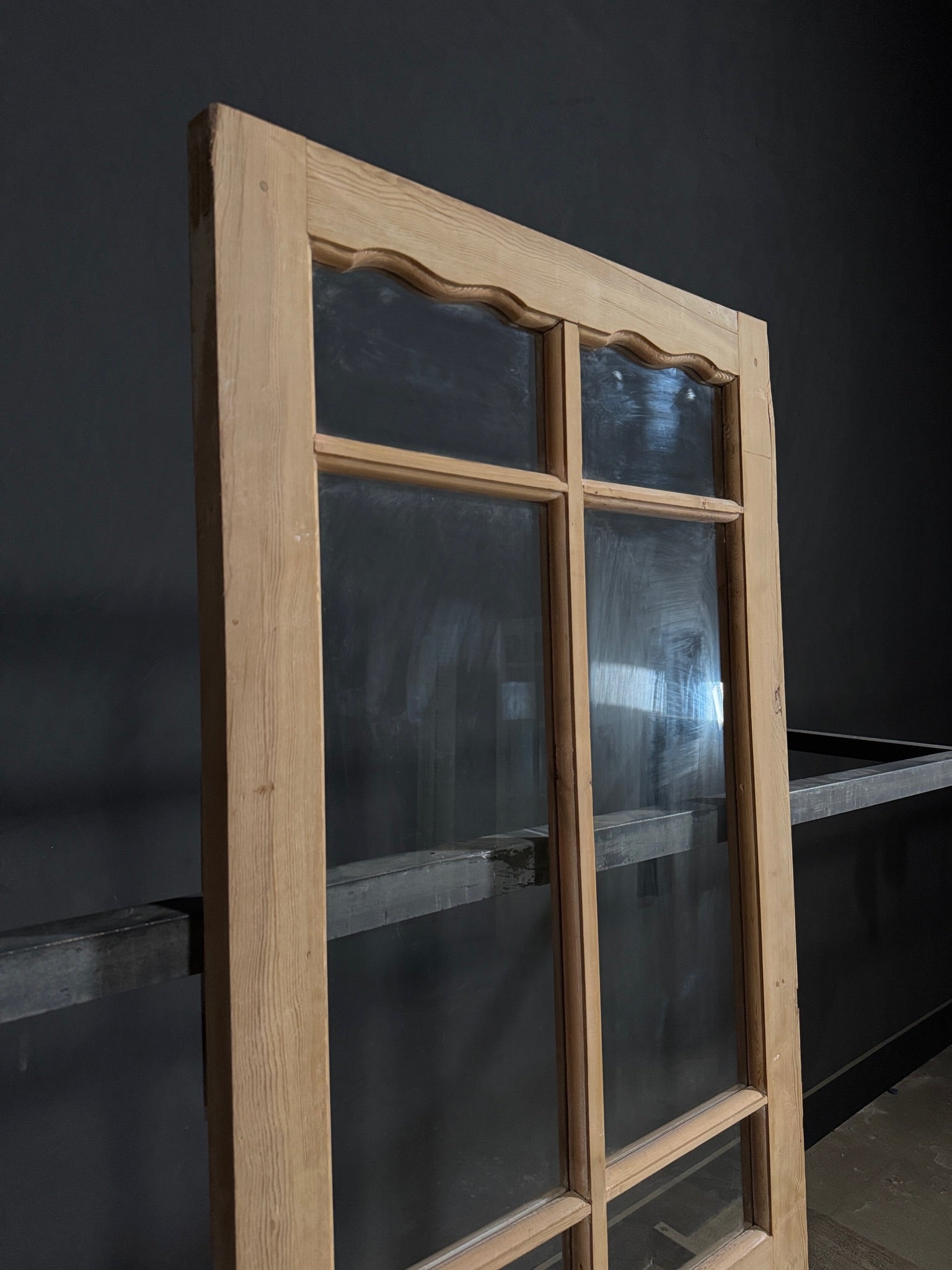 Antique Glass 6 Lite Single Door - 32.25x85.5 - N399