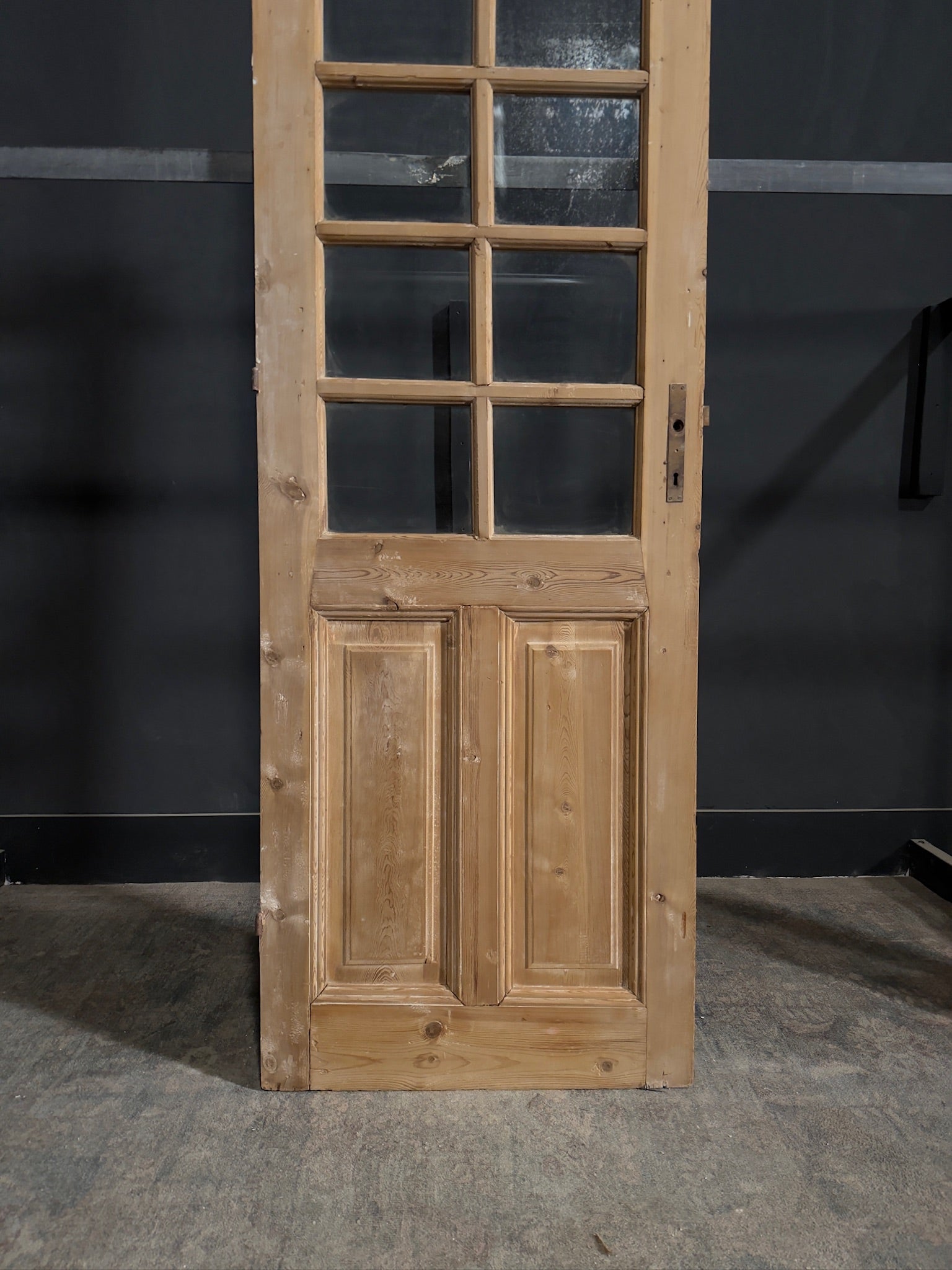 Antique Glass 10 Lite Single Door - 28x86.5 - N376