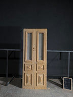Antique Obscured Glass 1 Lite French Doors - 37x93.5 - N470