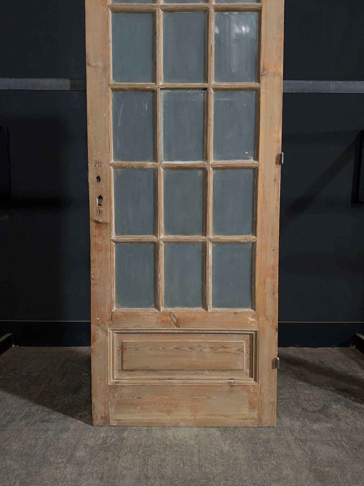 Antique Glass 15 Lite Single Door - 32.25x87 - N363