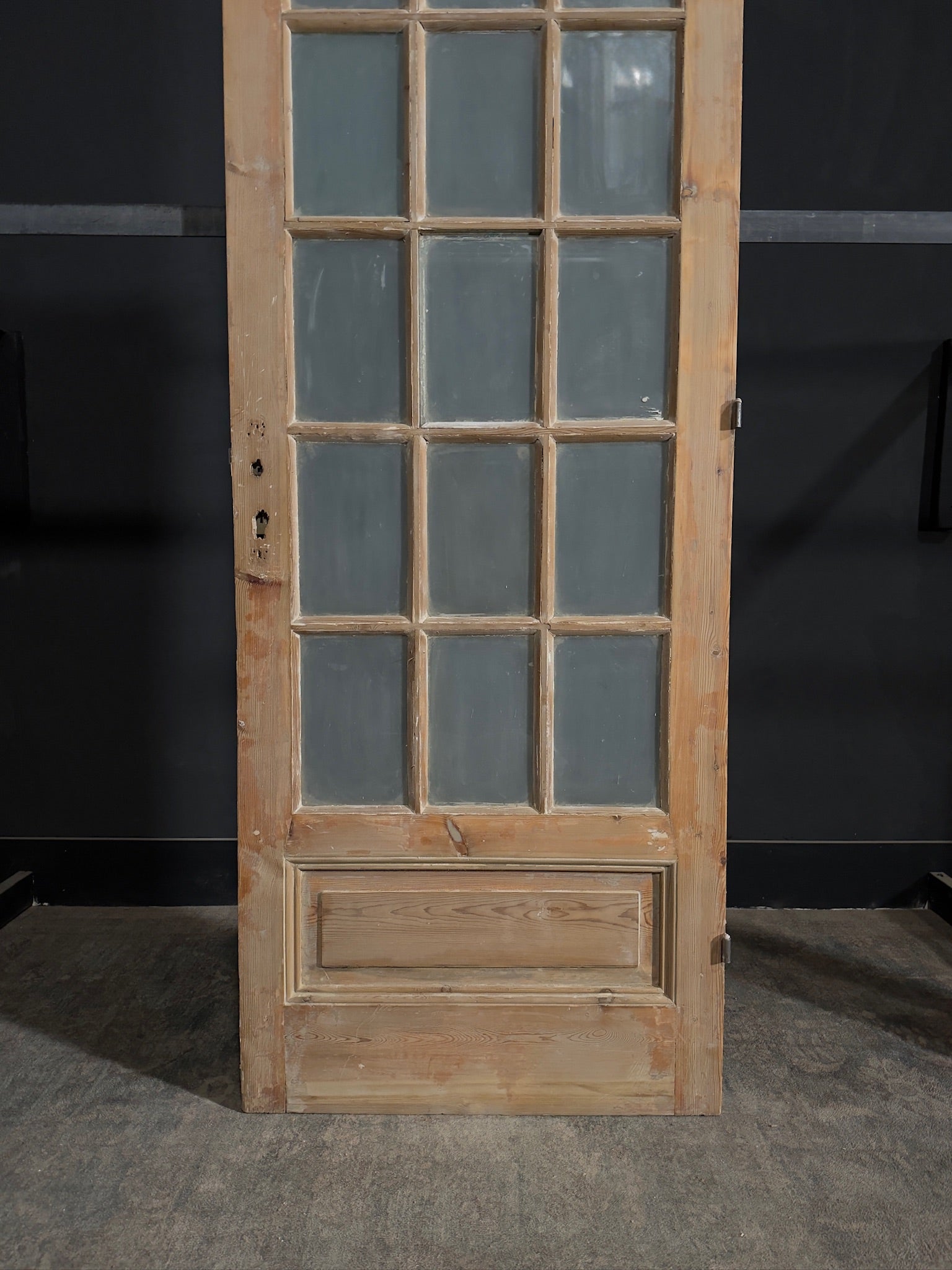 Antique Glass 15 Lite Single Door - 32.25x87 - N363